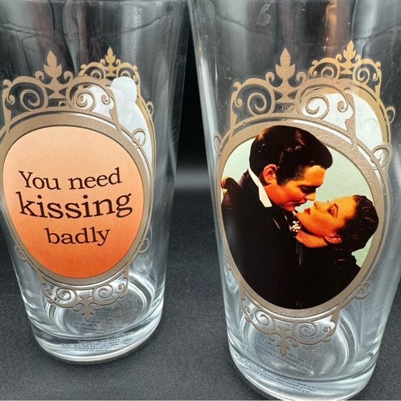 Gone With The Wind Drinking Glasses Set of 2 - Picture 15 of 15
